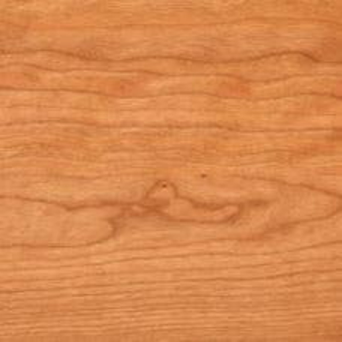 The board is made of natural cherry wood, which has a warm reddish color.