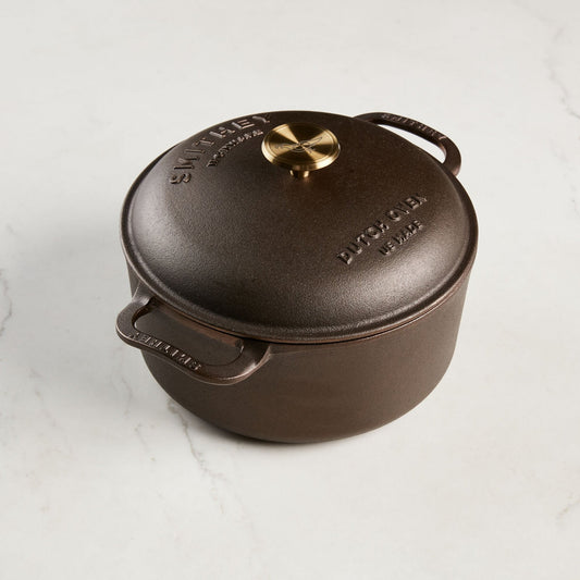 Buy 1 (one) 5.5 Quart cast iron Dutch oven.