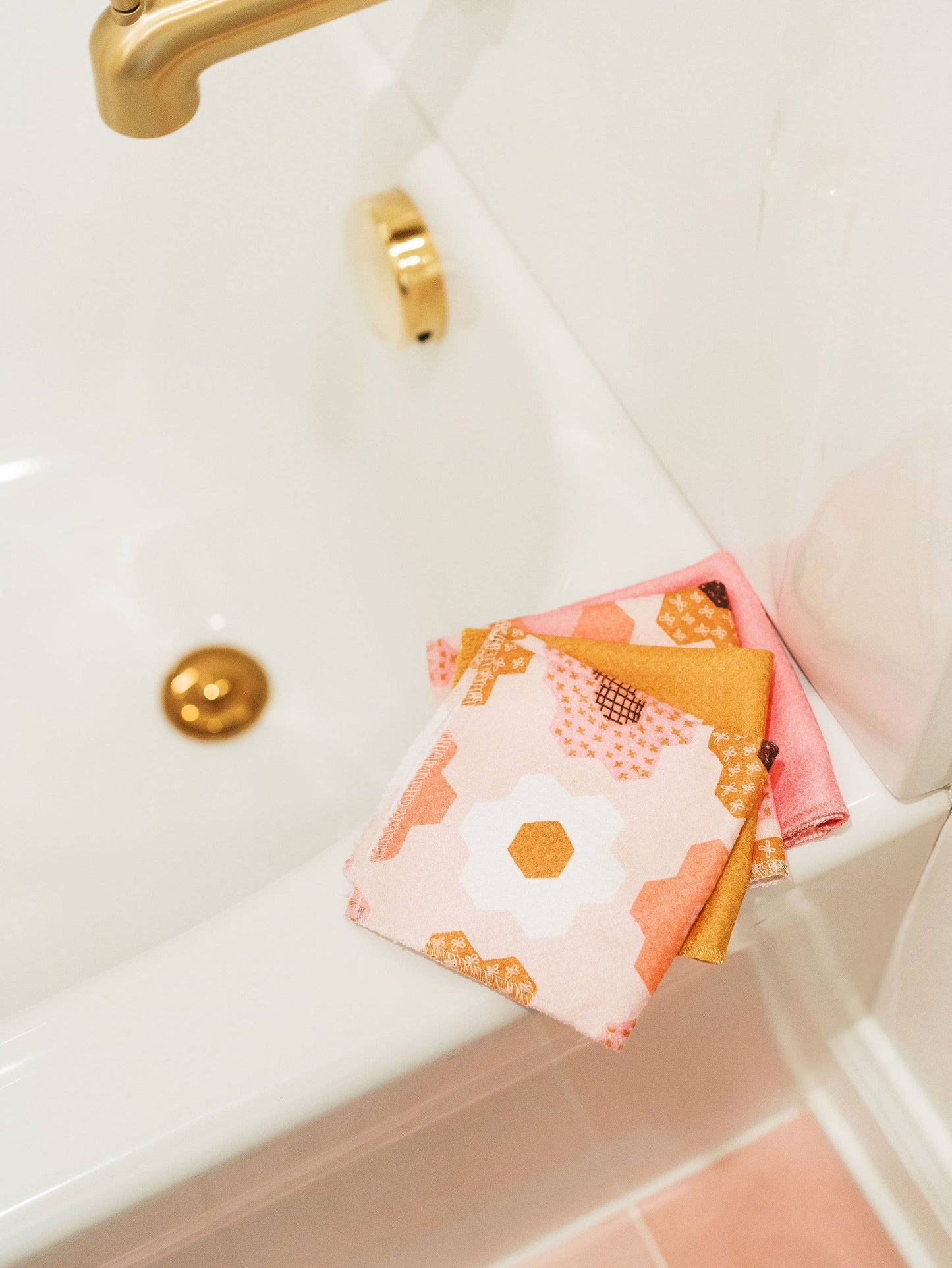 Flower Garden Wafflecloths | microfiber dish cloth