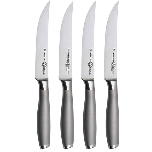 Buy one set of four Messermeister Avanta steak knives.