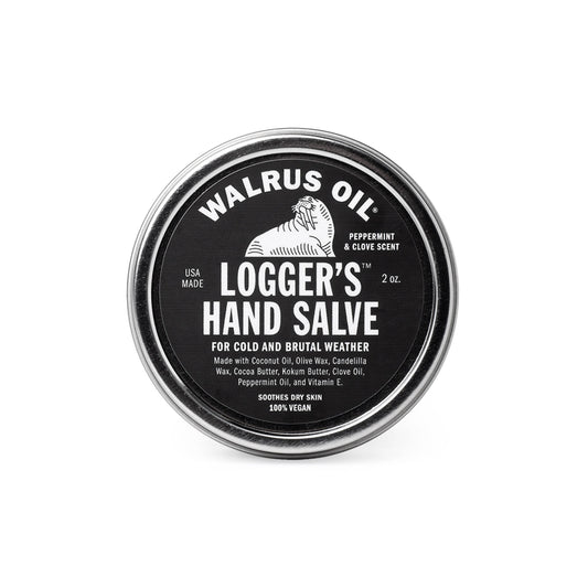 Logger's hand salve soothes dry skin.