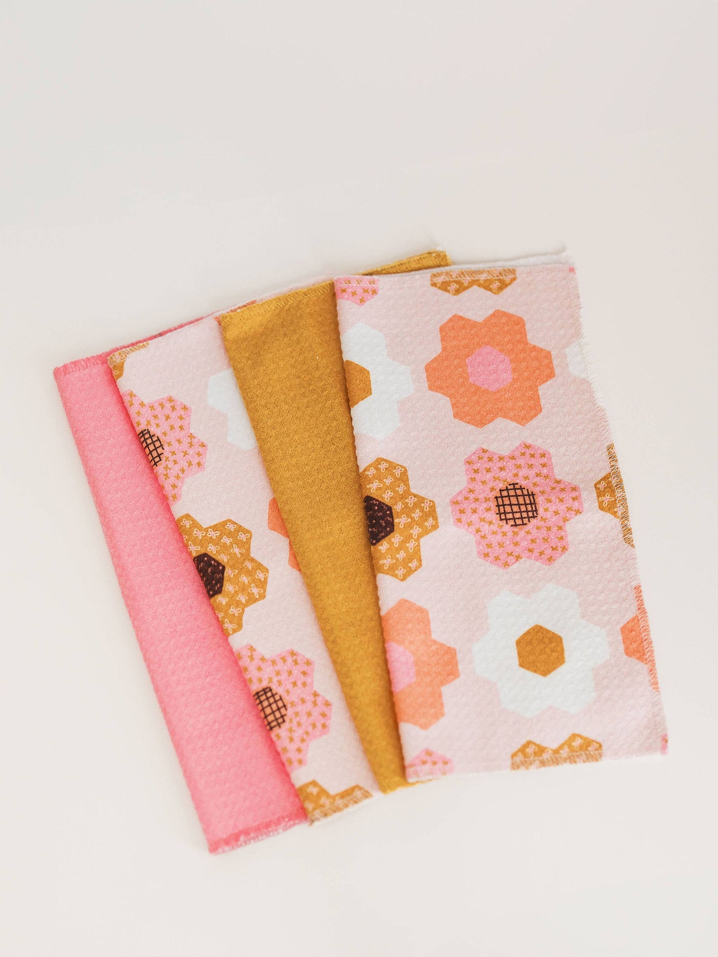 Flower Garden Wafflecloths | microfiber dish cloth