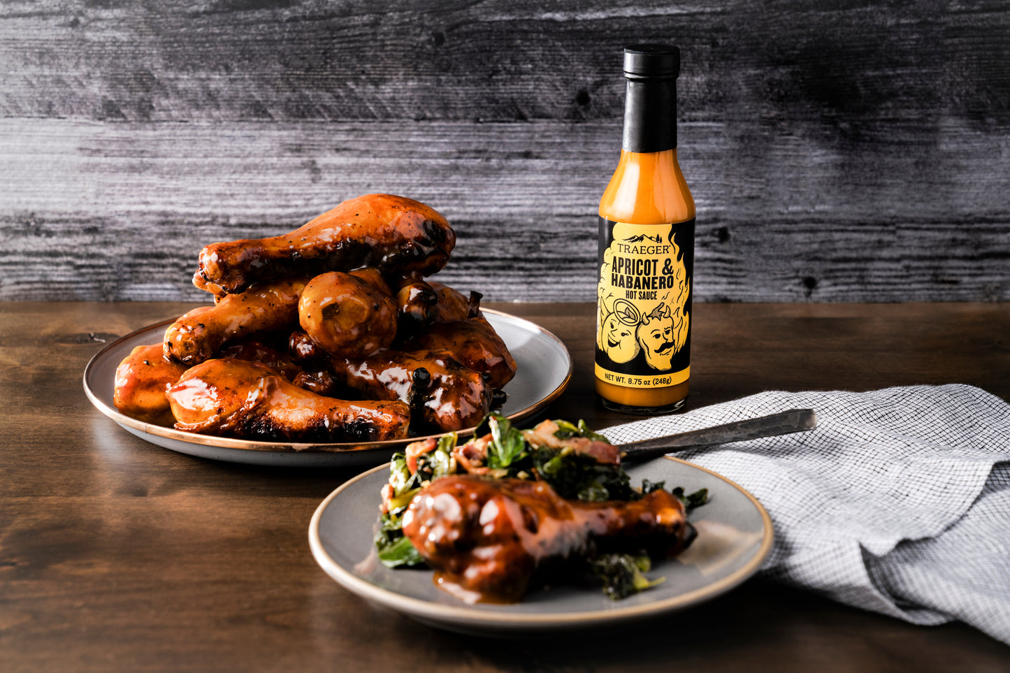 Try Apricot & Habanero hot sauce on grilled chicken drumsticks.