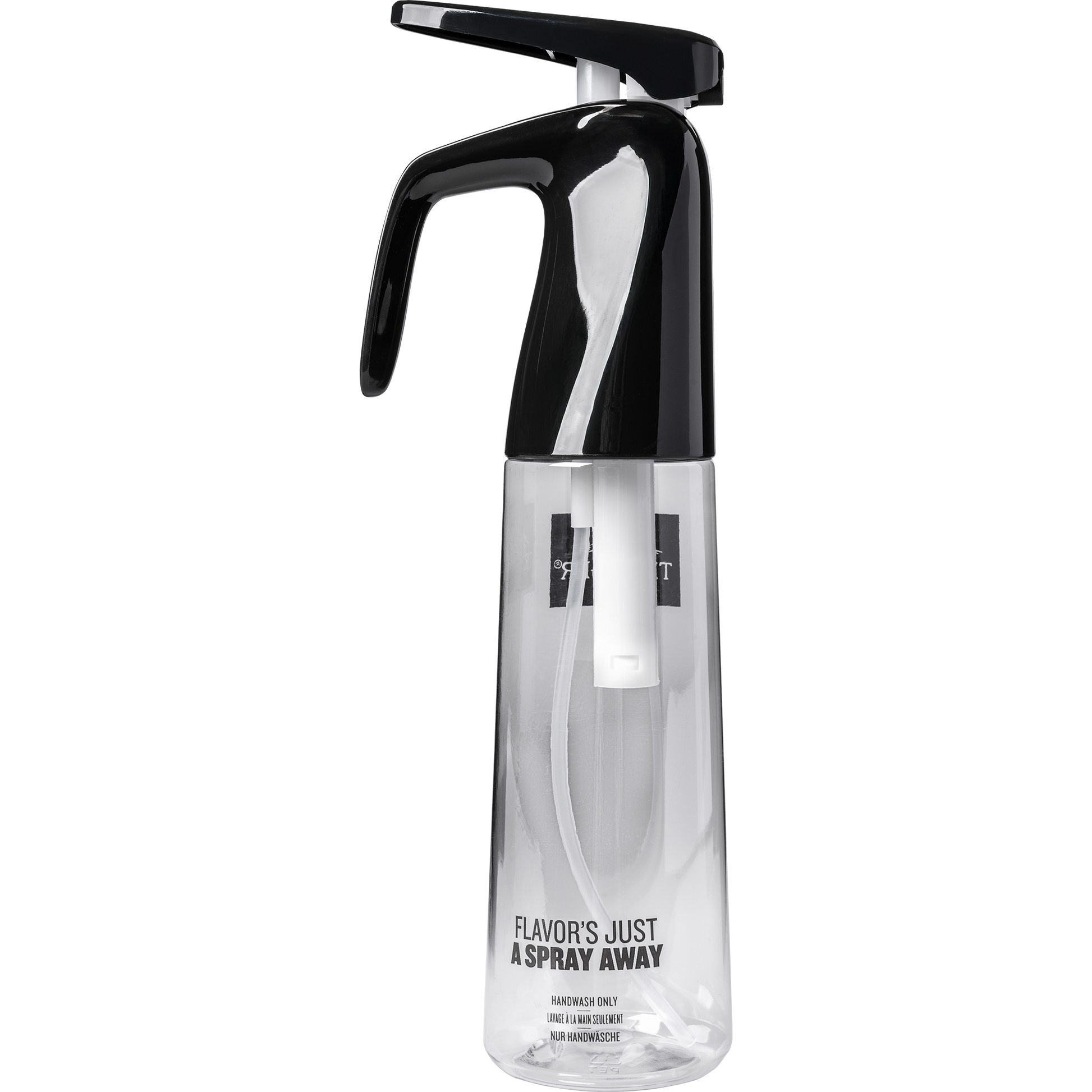 The Traeger BBQ Spritzer offers continuous spray for even coverage. 
