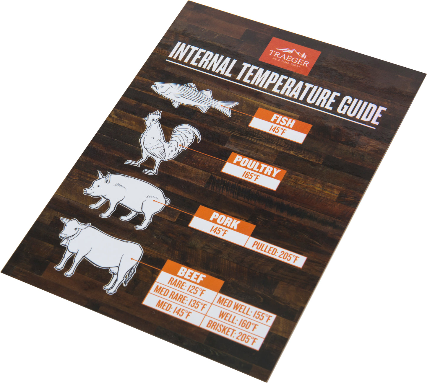 Traeger temperature guide - Magnet - Accessory