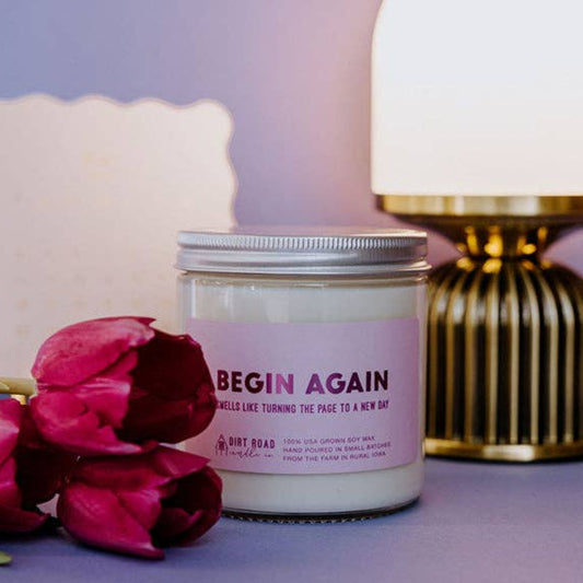 Buy 1 (one) floral-scented candle.