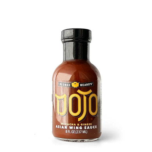 Buy one (1) 8 fl oz bottle of Dojo Asian Wing Sauce by Blonde Beard's.