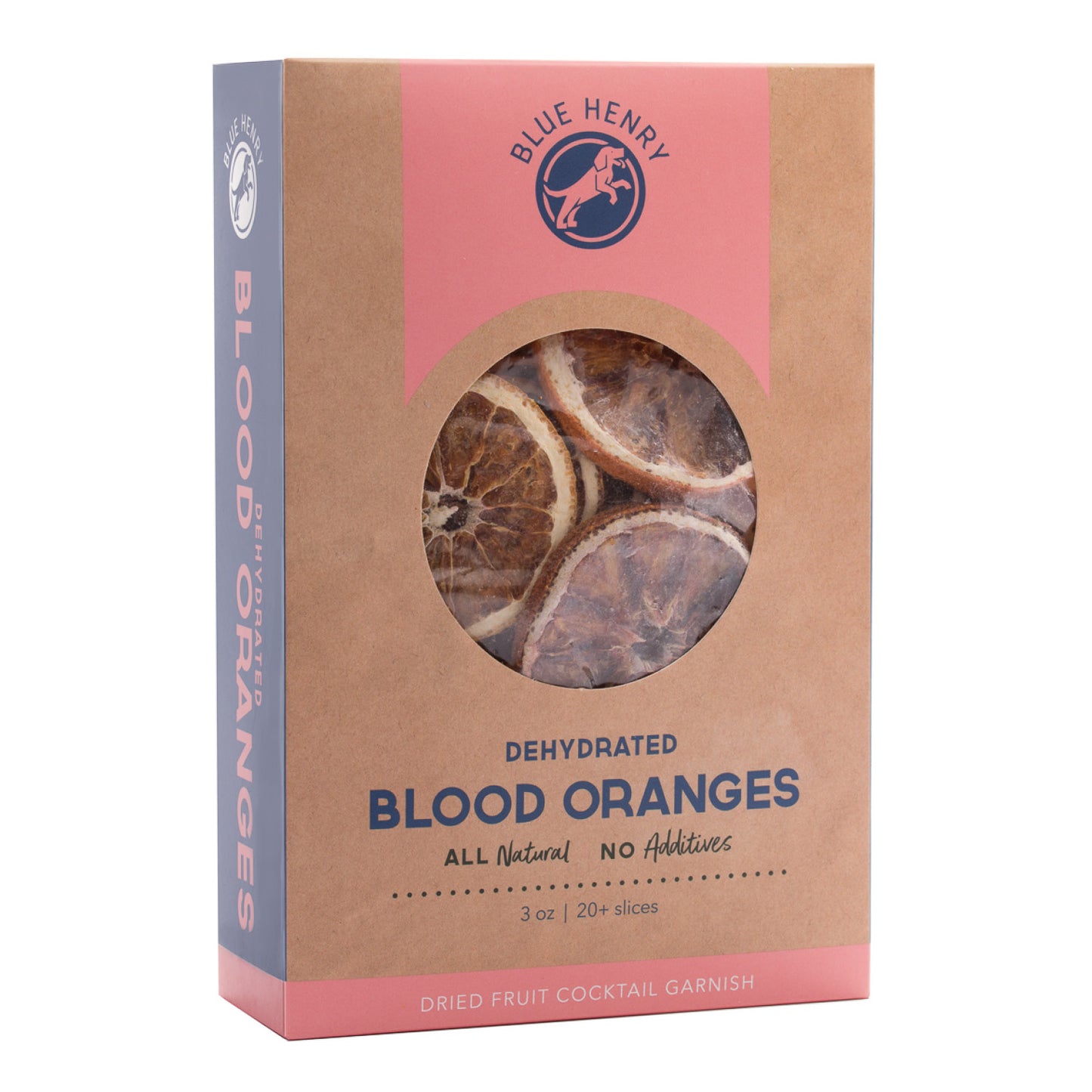 Buy one (1) box of dehydrated blood oranges with 20 or more slices per 3 oz package.