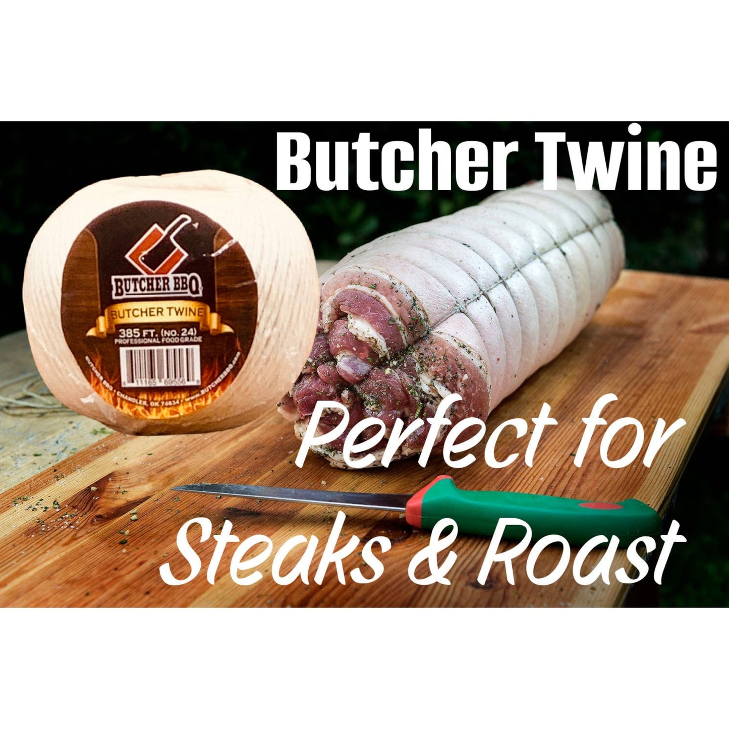 Buy 1 (one) roll of butcher twine. 