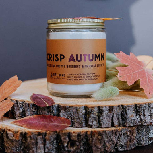 Buy 1 (one) Crisp Autumn scented candle for home. 