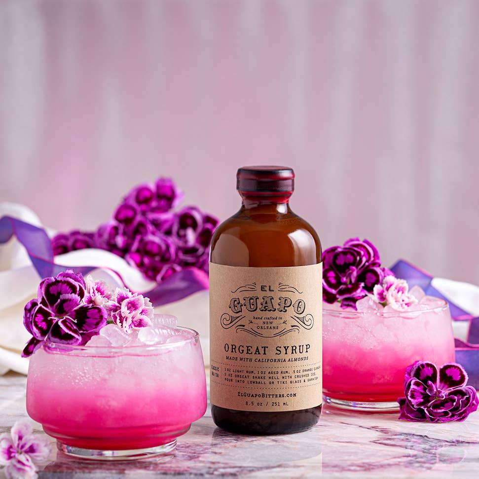 Buy one (1) bottle of Orgeat syrup, made with California almonds. 