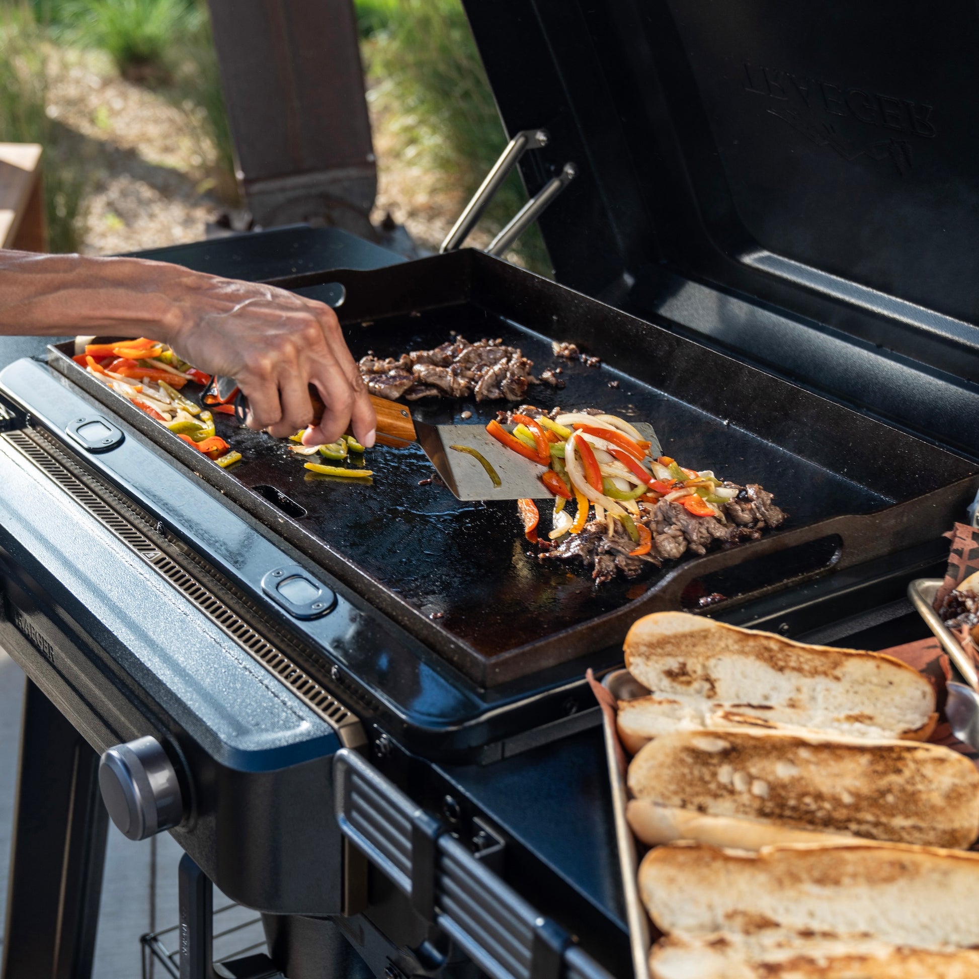 With a new flattop grill, you can cook up incredible fajitas for friends and family.