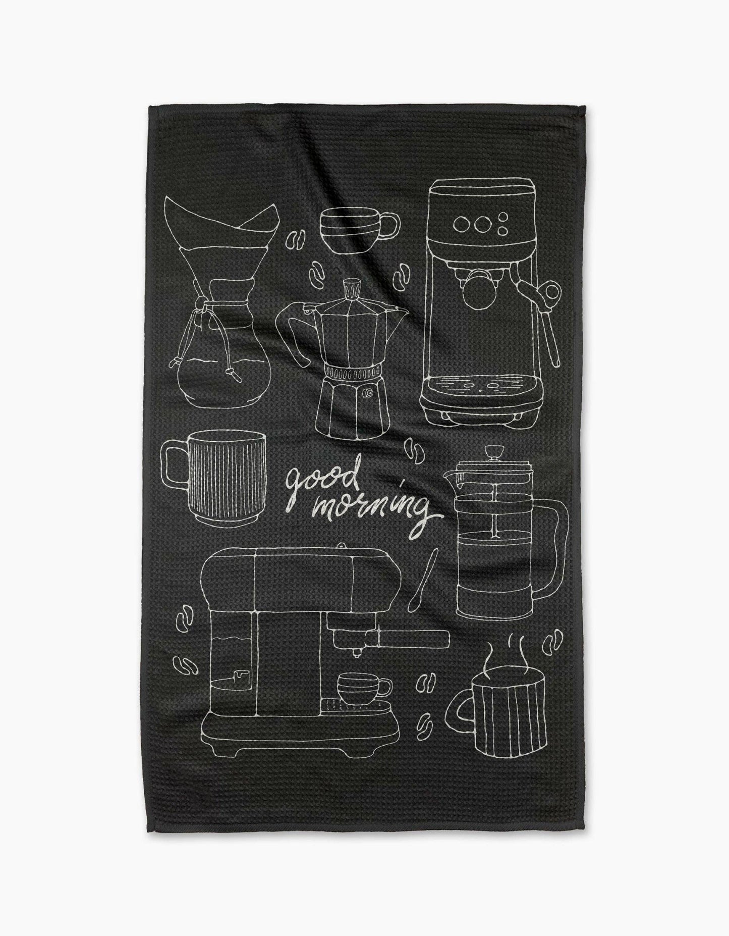 Buy 1 (one) set of two coffee lover tea towels. 