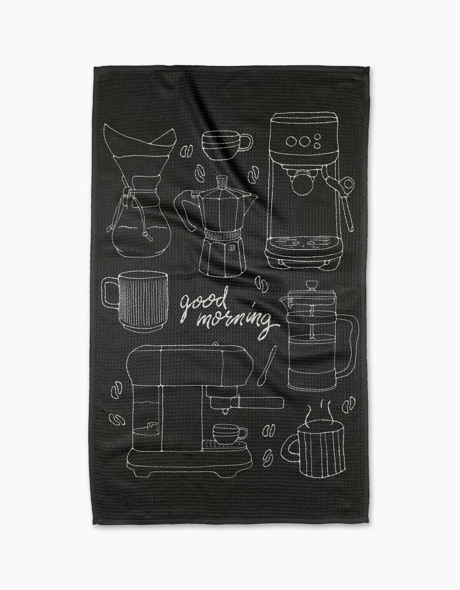 Buy 1 (one) set of two coffee lover tea towels. 