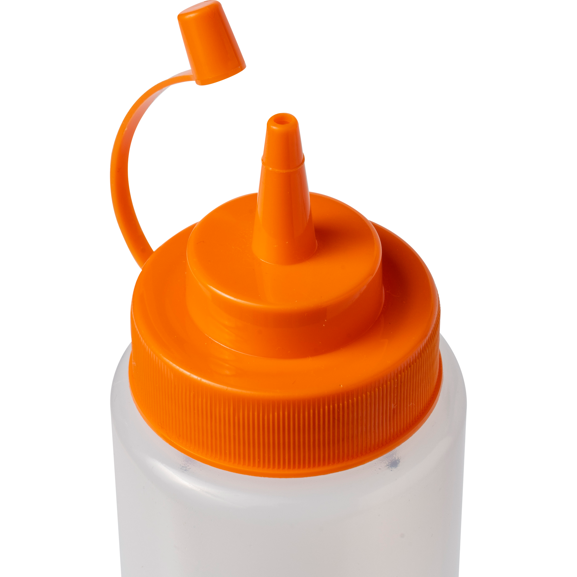 The Traeger squeeze bottle has a tethered cap so you never lose it. 