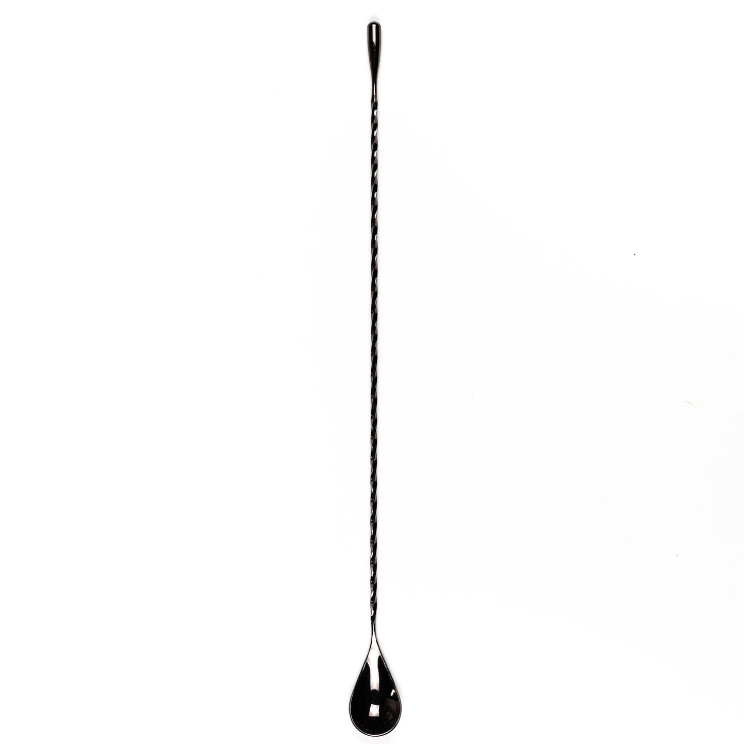 Buy one (1) Gunmetal Black weighted teardrop barspoon.