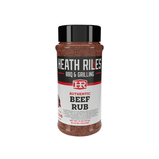 Buy one (1) shaker bottle of Heath Riles Beef rub.