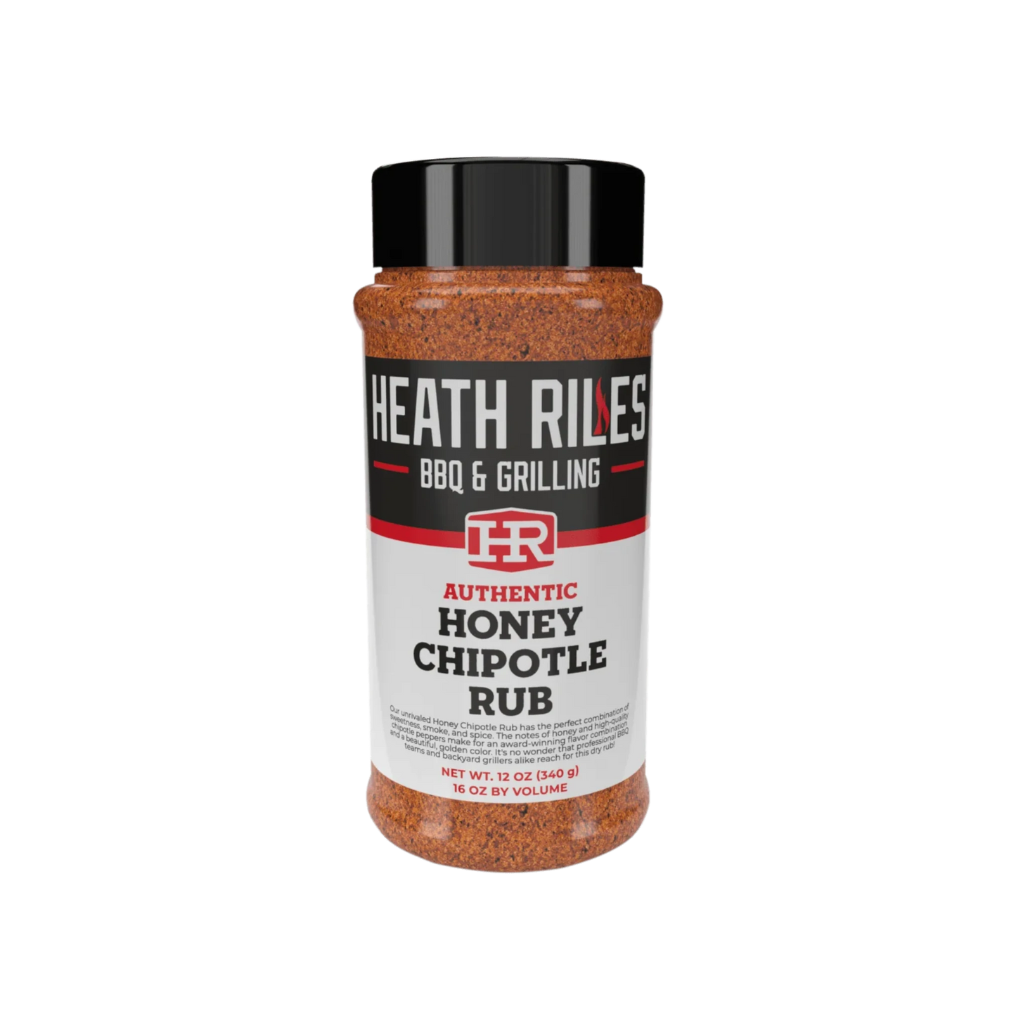 Buy one (1) bottle of Heath Riles Honey Chipotle rub.