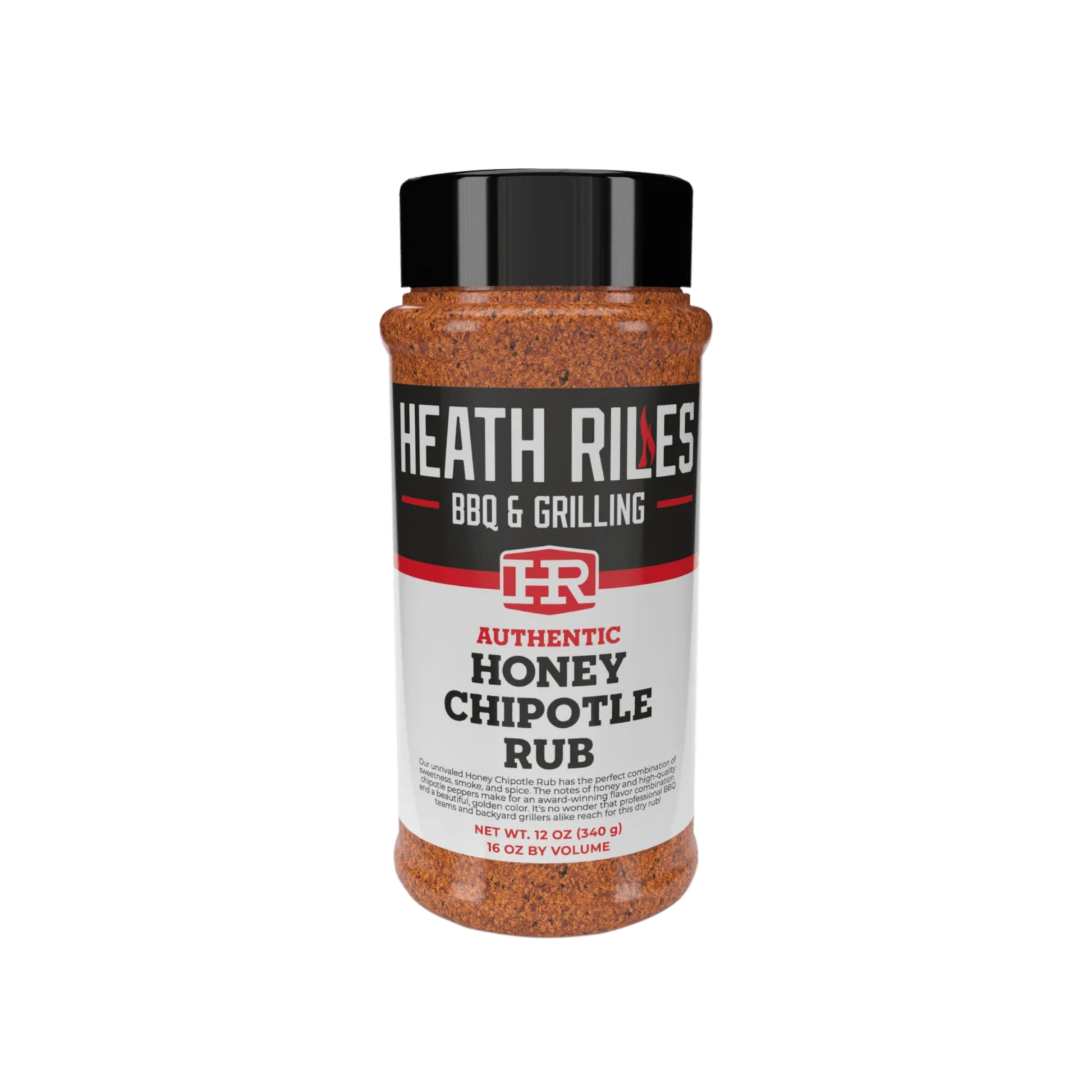 Buy one (1) bottle of Heath Riles Honey Chipotle rub.