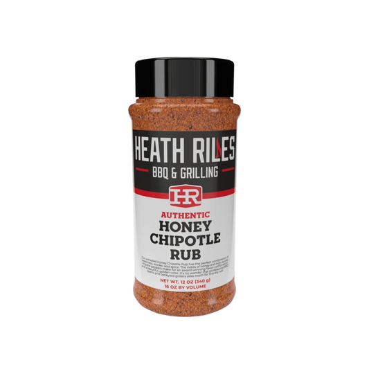 Buy one (1) bottle of Heath Riles Honey Chipotle rub.