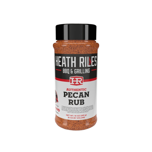 Buy one (1) shaker bottle of Heath Riles Pecan Rub. 