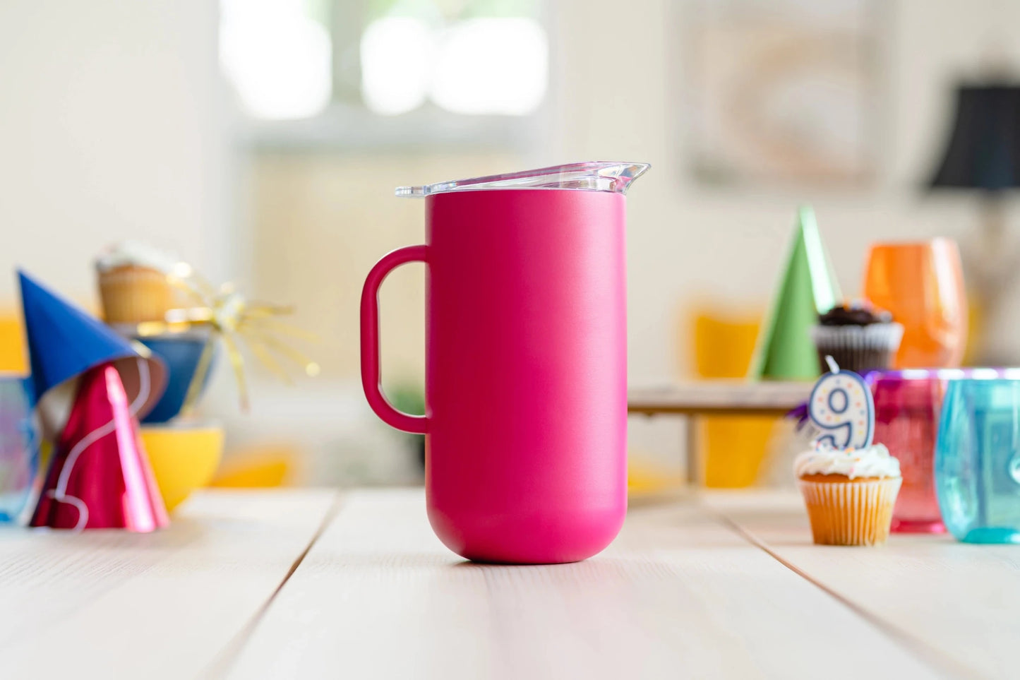 Buy one (1) vacuum-insulated pitcher in pink.