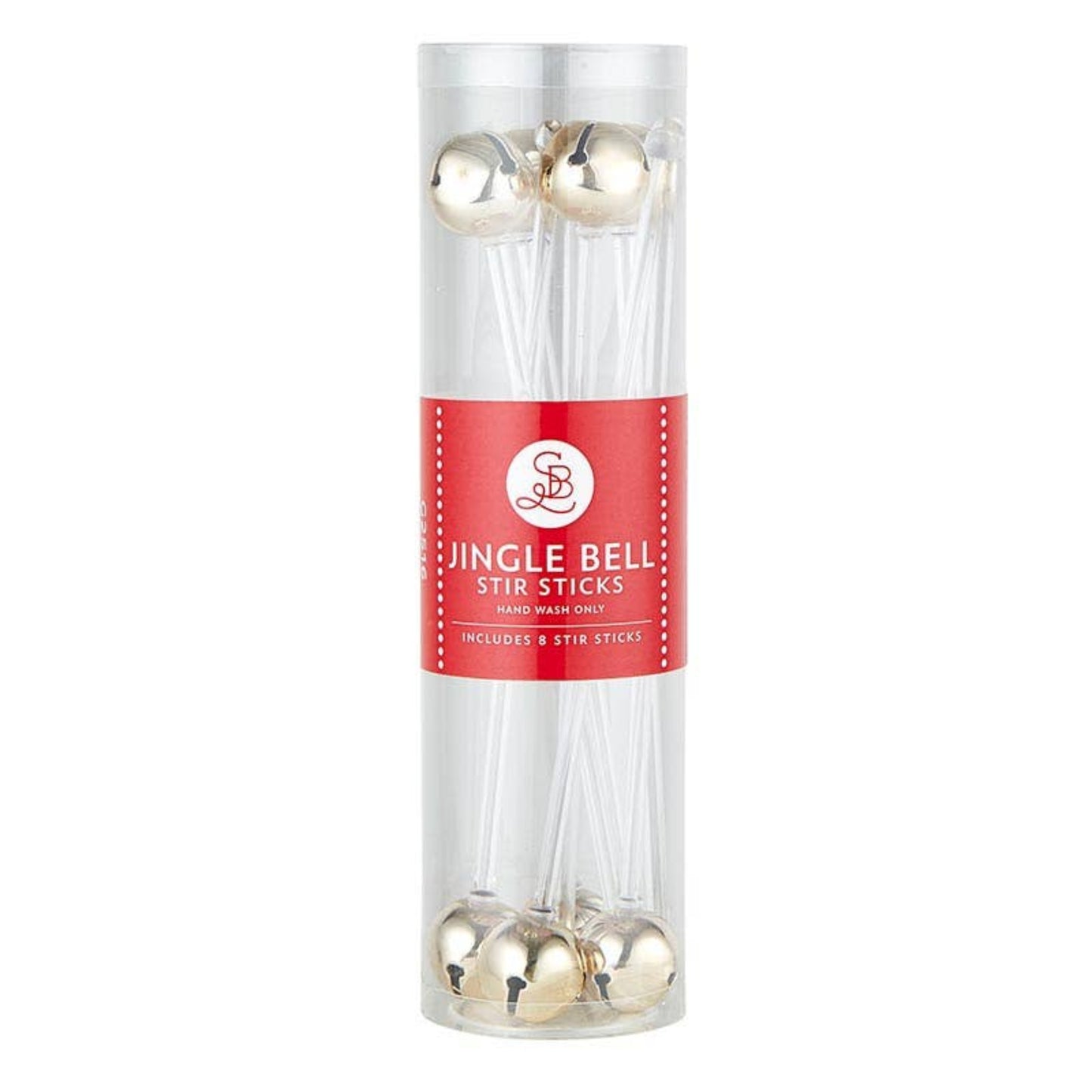 Buy 1 (one) set of 8 jingle bell stir sticks. 