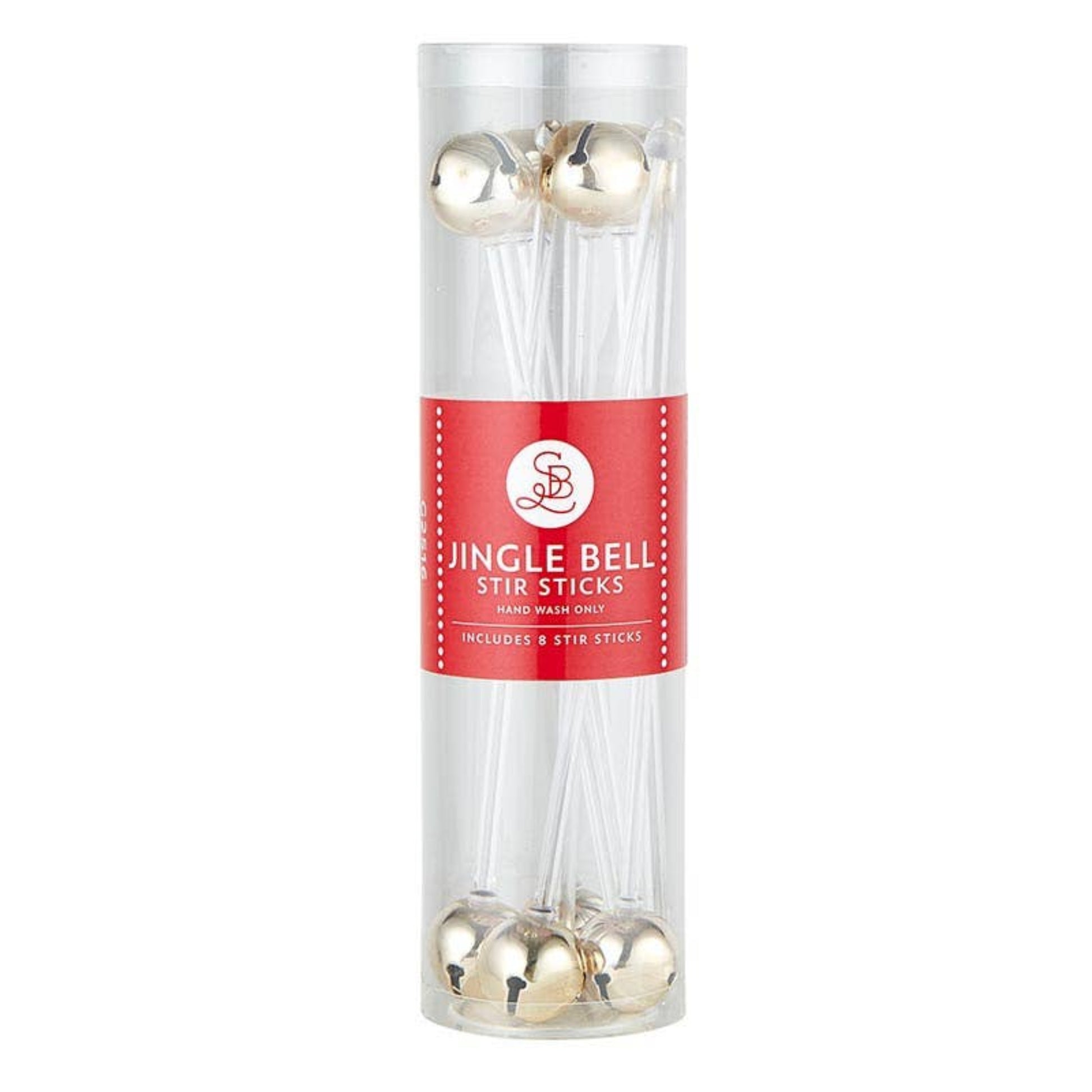Buy 1 (one) set of 8 jingle bell stir sticks. 