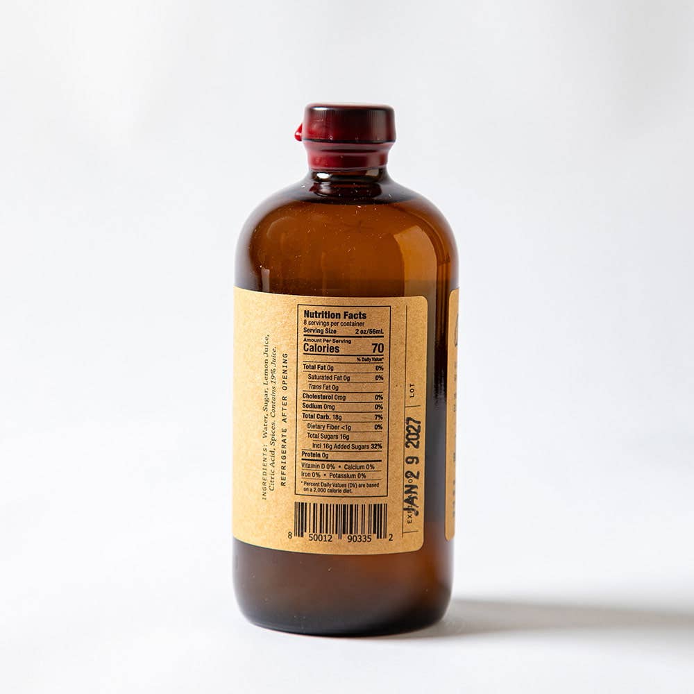 Each bottle contains 8 servings per container. 