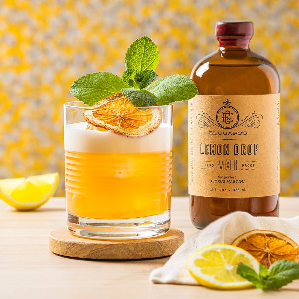 Make a whiskey sour with this Lemon Drop Mixer. 