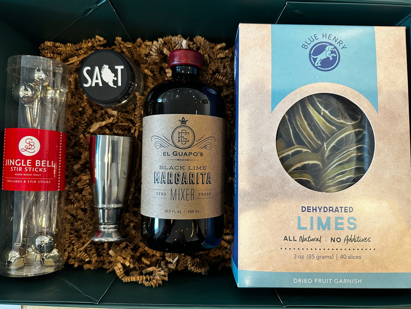 Buy 1 (one) gift set for a margarita lover. It's like a party in a box!