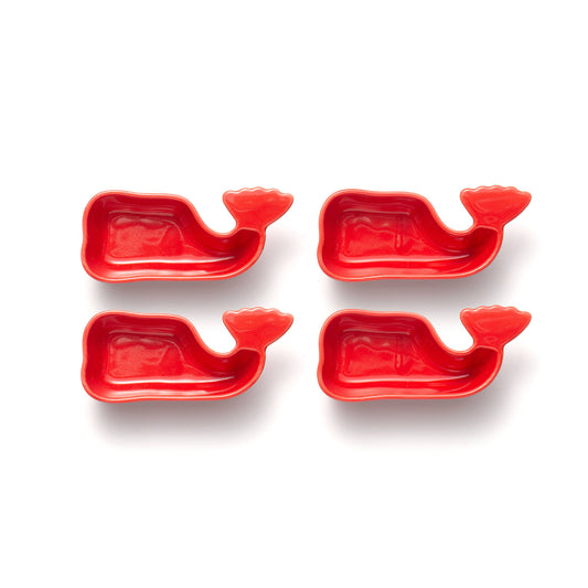 Buy 1 (one) set of 4 (four) whale-shaped condiment cups. 