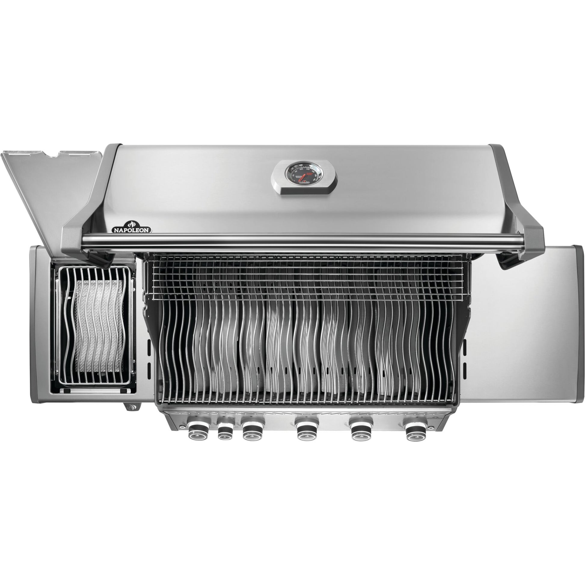 Buy a Napoleon Rogue Pro 625, with side searing burner. 