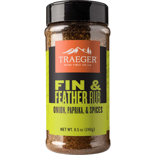 Buy 1 (one) bottle of Traeger Fin and Feather Rub.