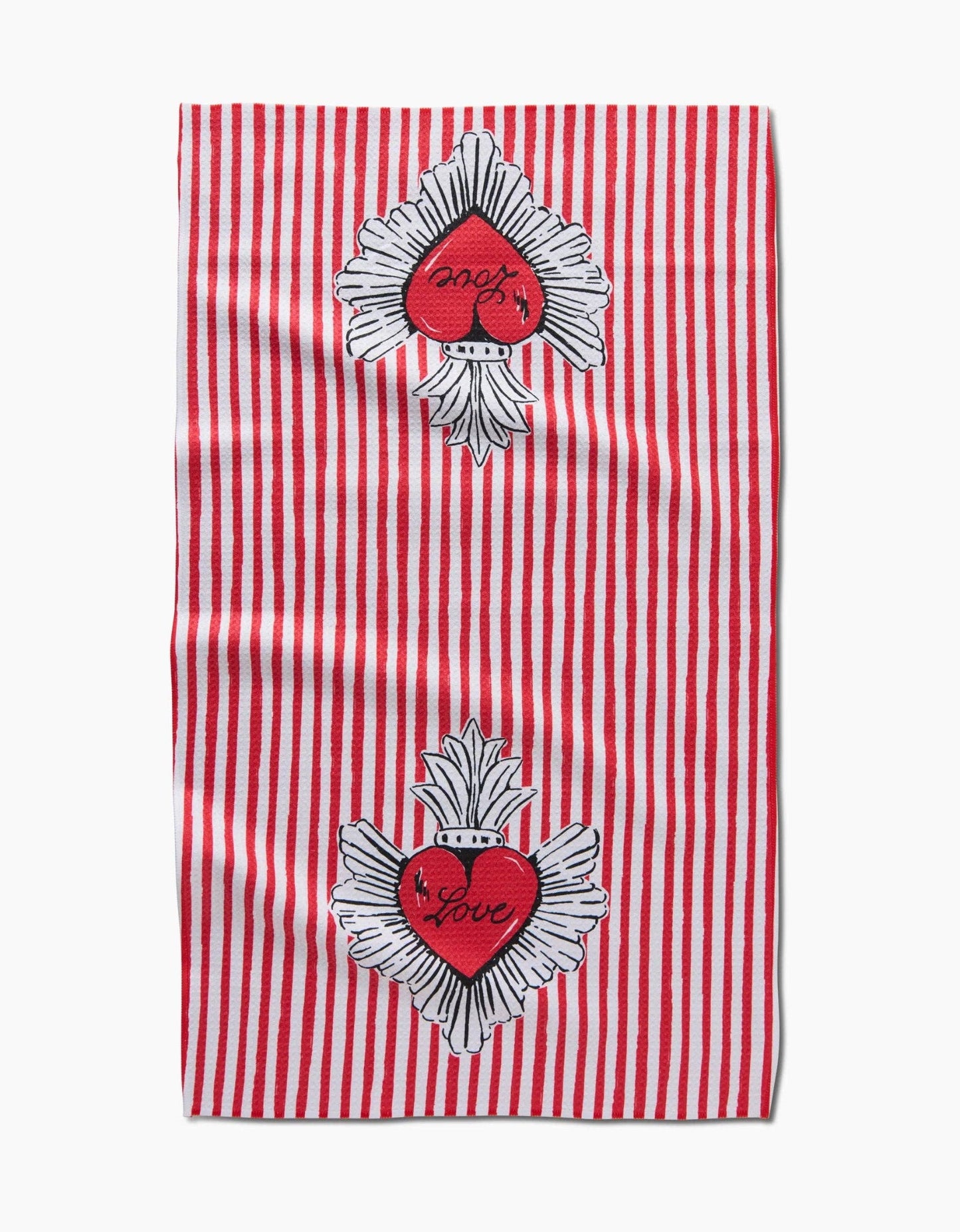 Flirty Valentine's Day kitchen towels 10-piece set