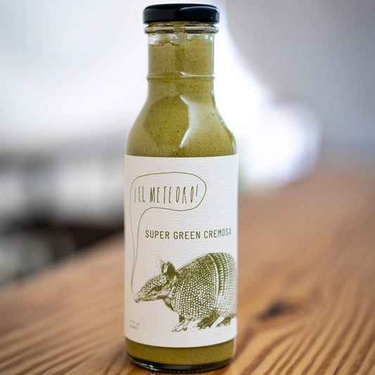 Buy 1 (one) bottle of Super Green Cremosa jalapeno sauce. 