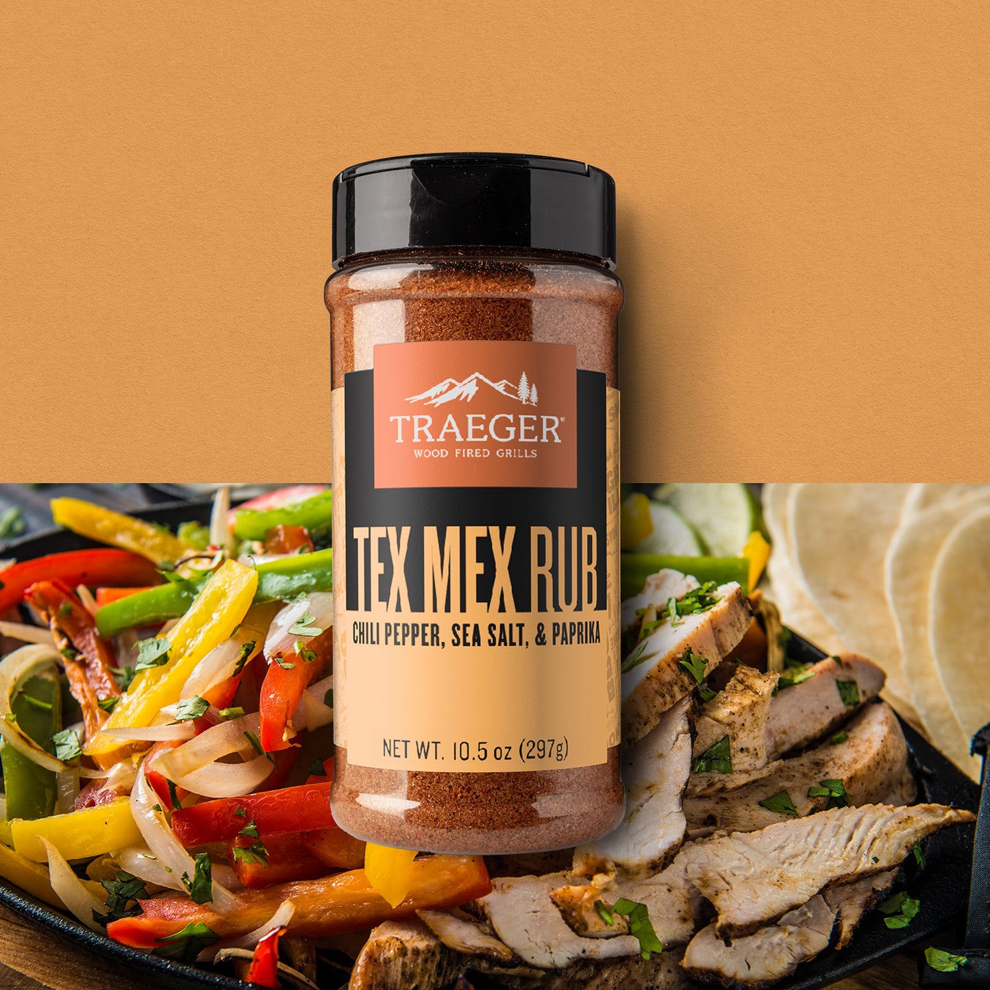 Traeger Tex Mex has flavors of chili pepper, sea salt, and paprika.