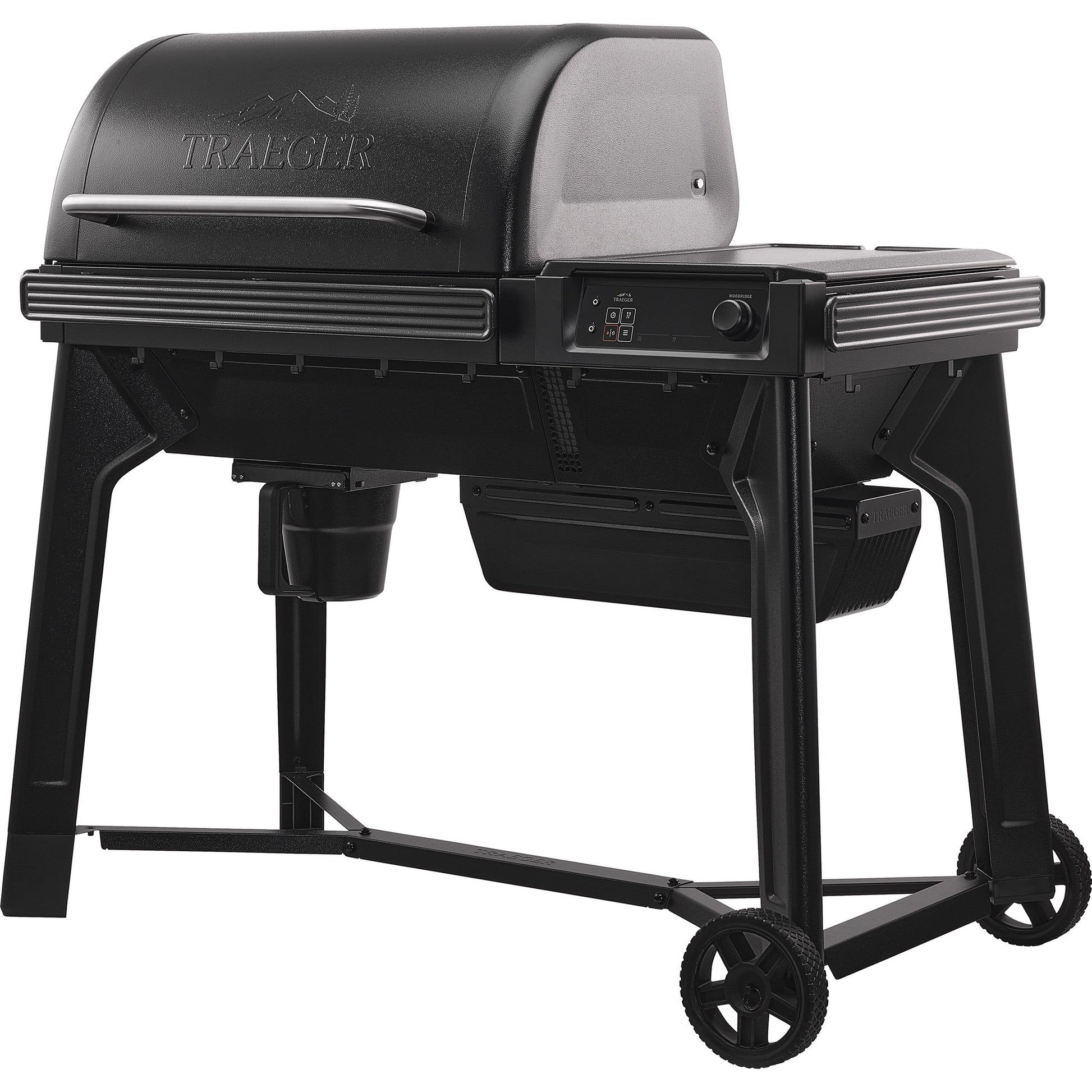 Woodridge features the convenient P.A.L. pop & lock rail system so you can configure your grill however you like it. 