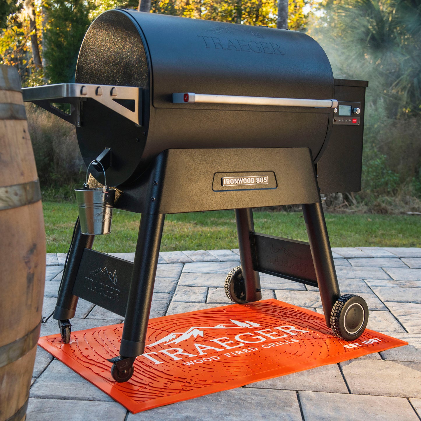 Traeger grill mat - Heavy duty - Looks great on your patio