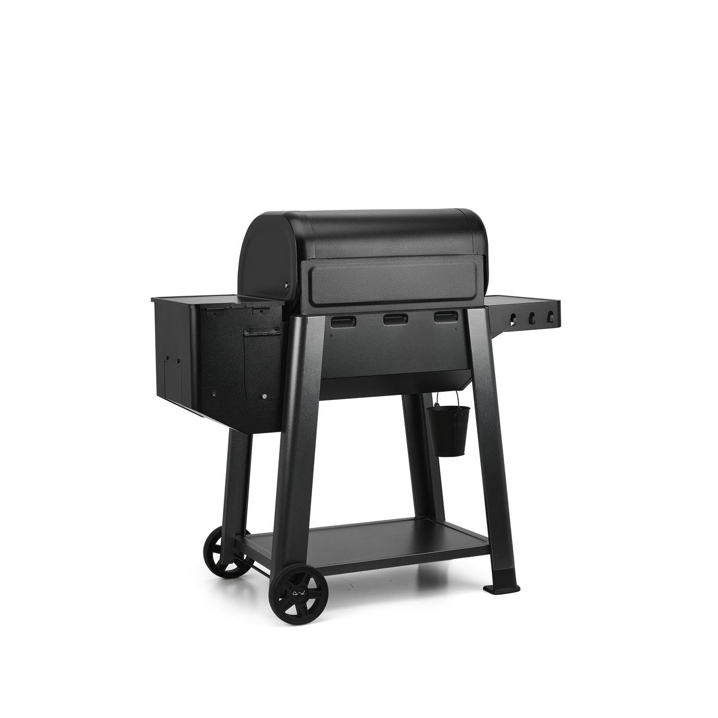 The Westwood pellet grill has a sleek design. 