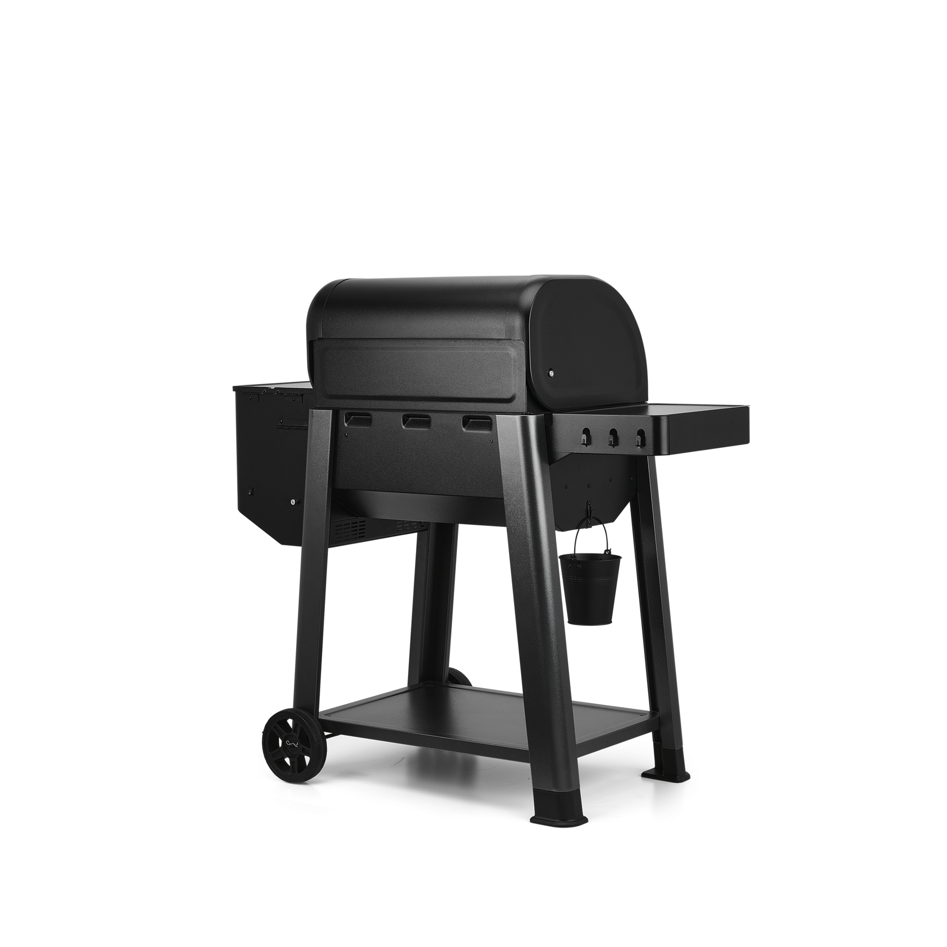 The Westwood grill comes with hooks to hang your grill grate during cleaning.