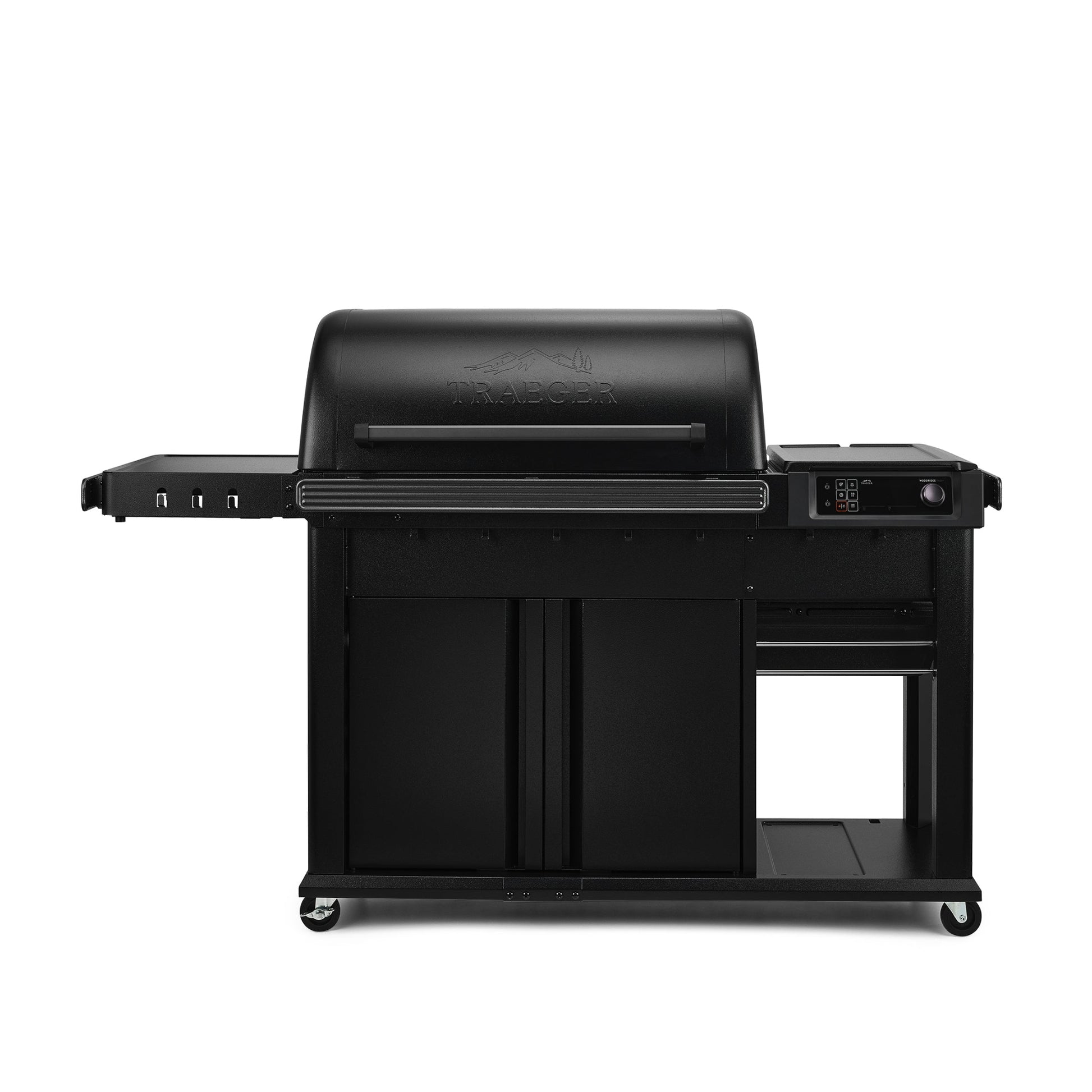Buy this Woodridge Pro Plus for excellent grilling space combined with convenient storage for essential grill tools. 