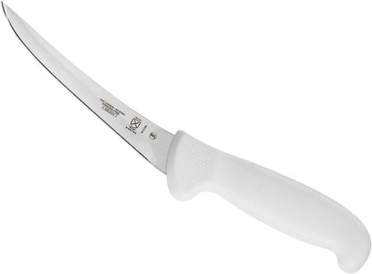 The manufacturer recommends handwashing this boning knife.