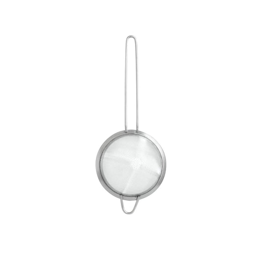 Buy one stainless steel cone-shaped cocktail strainer. 