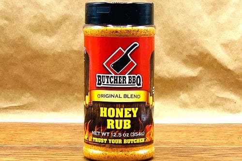 Honey Rub comes in a shaker bottle.