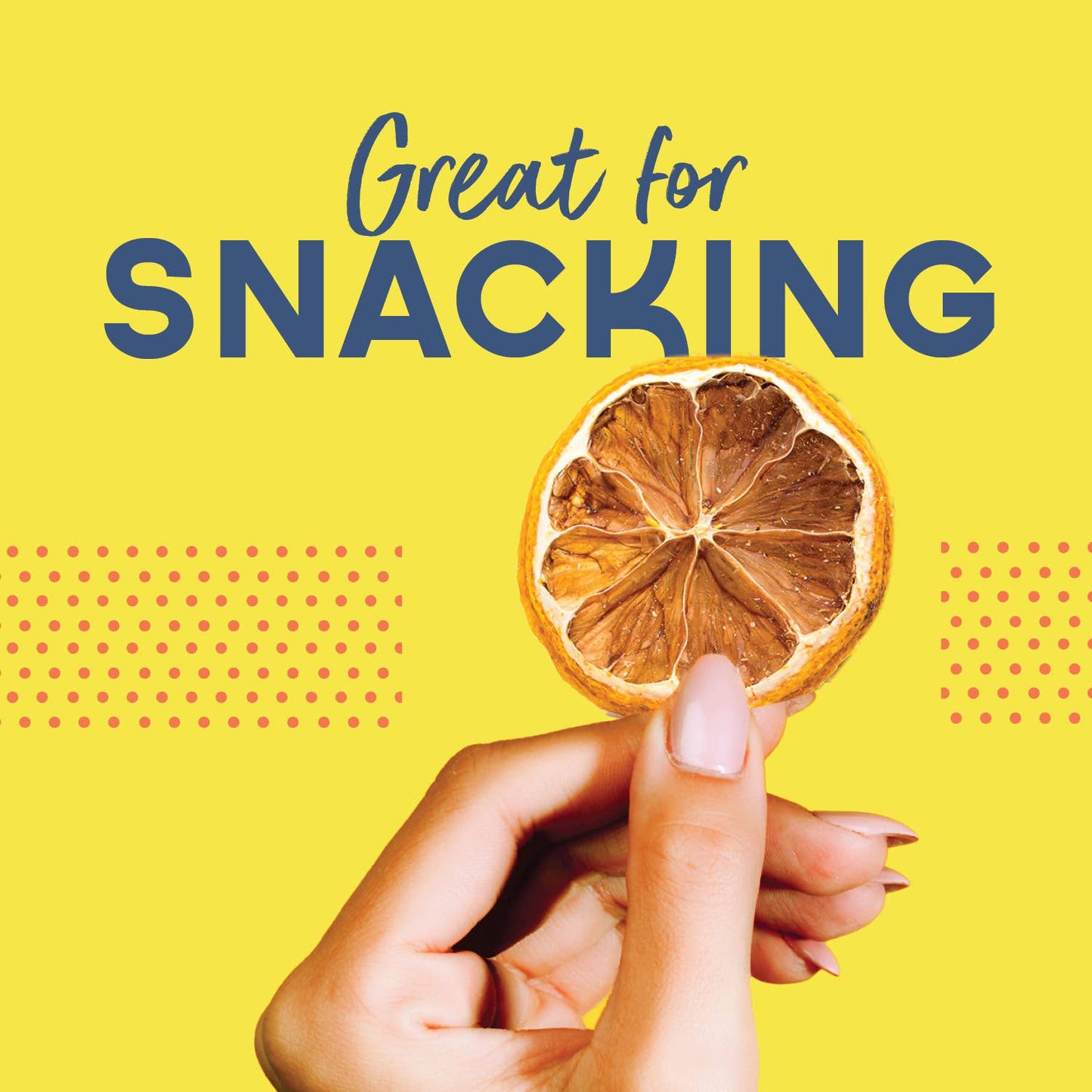 Dehydrated fruits, even lemons and limes, are great for snacking!