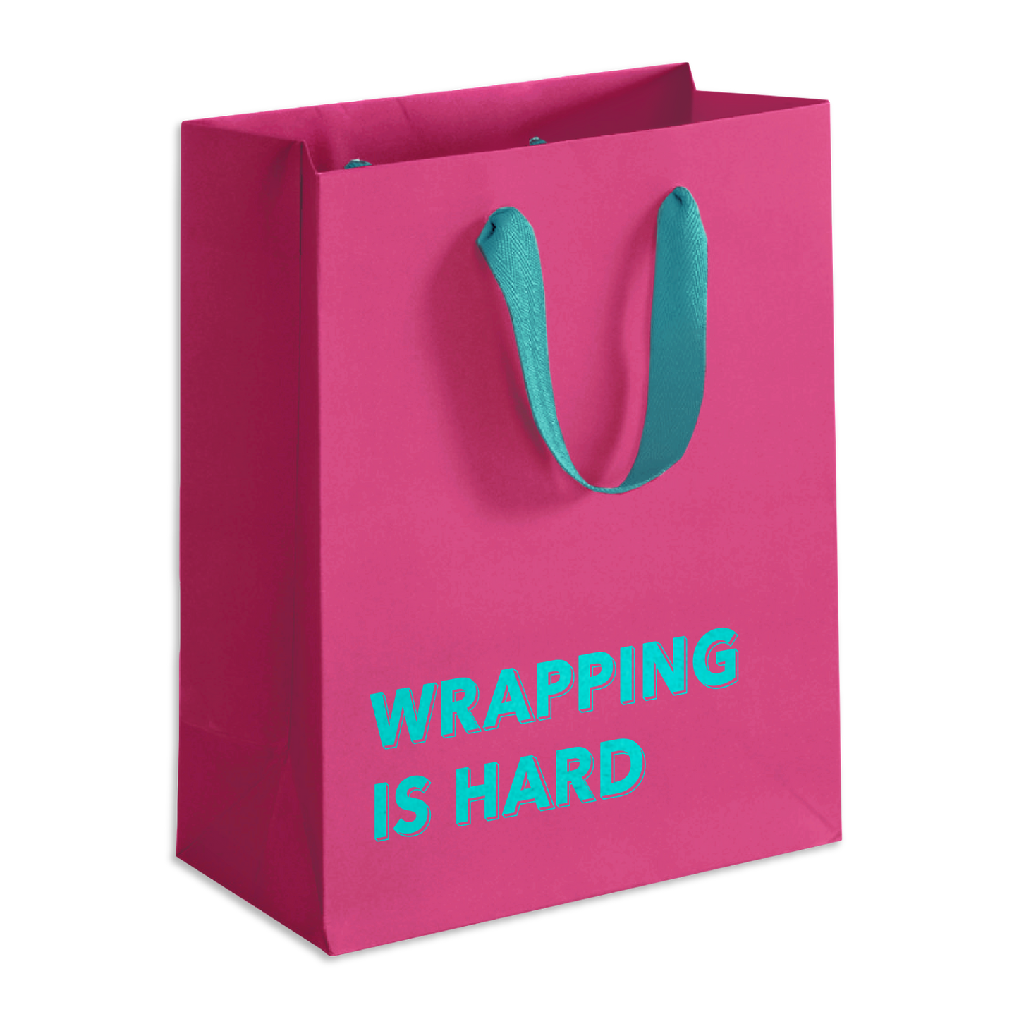 Wrapping is Hard funny gift bags