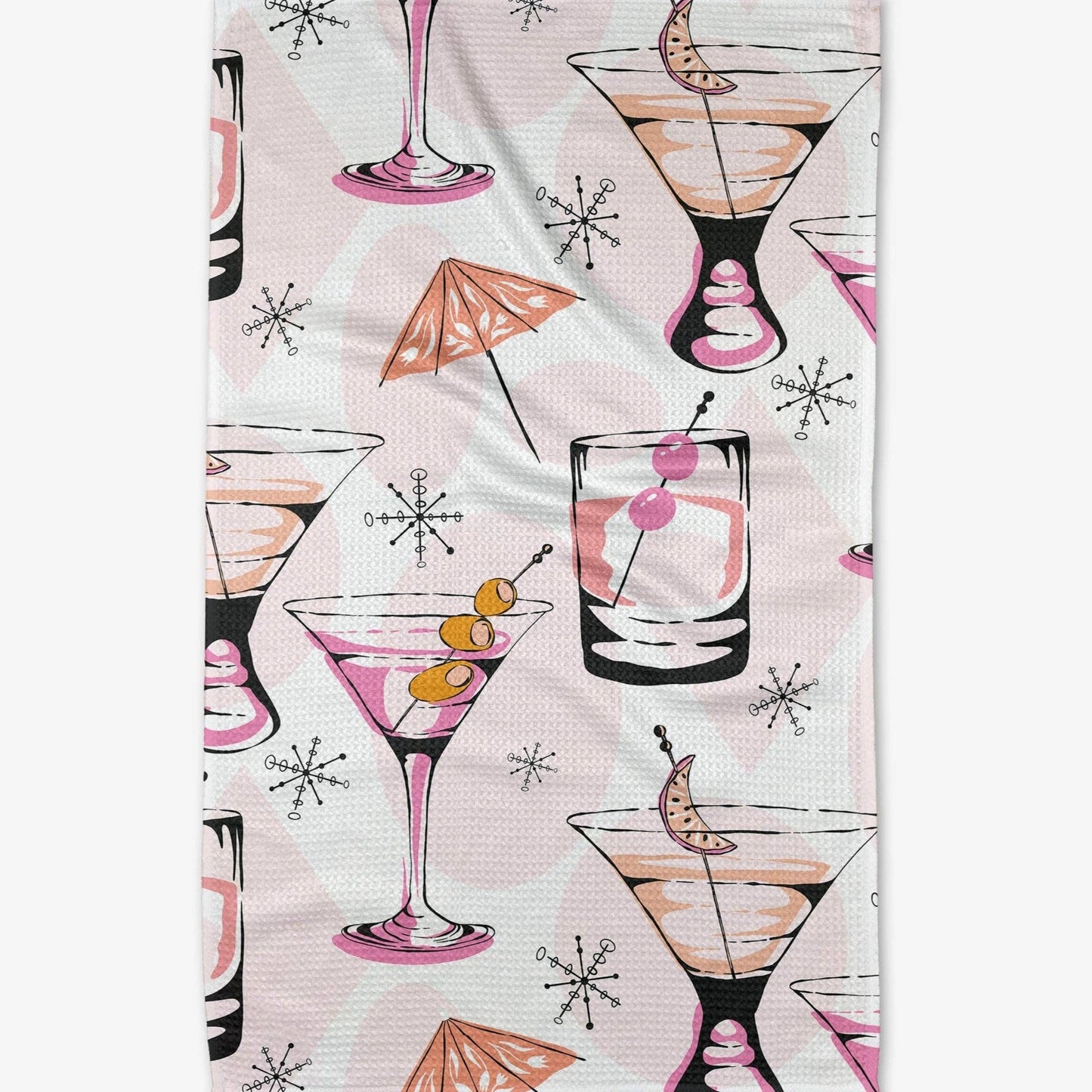 Buy one vintage-inspired Cocktail Hour towel.