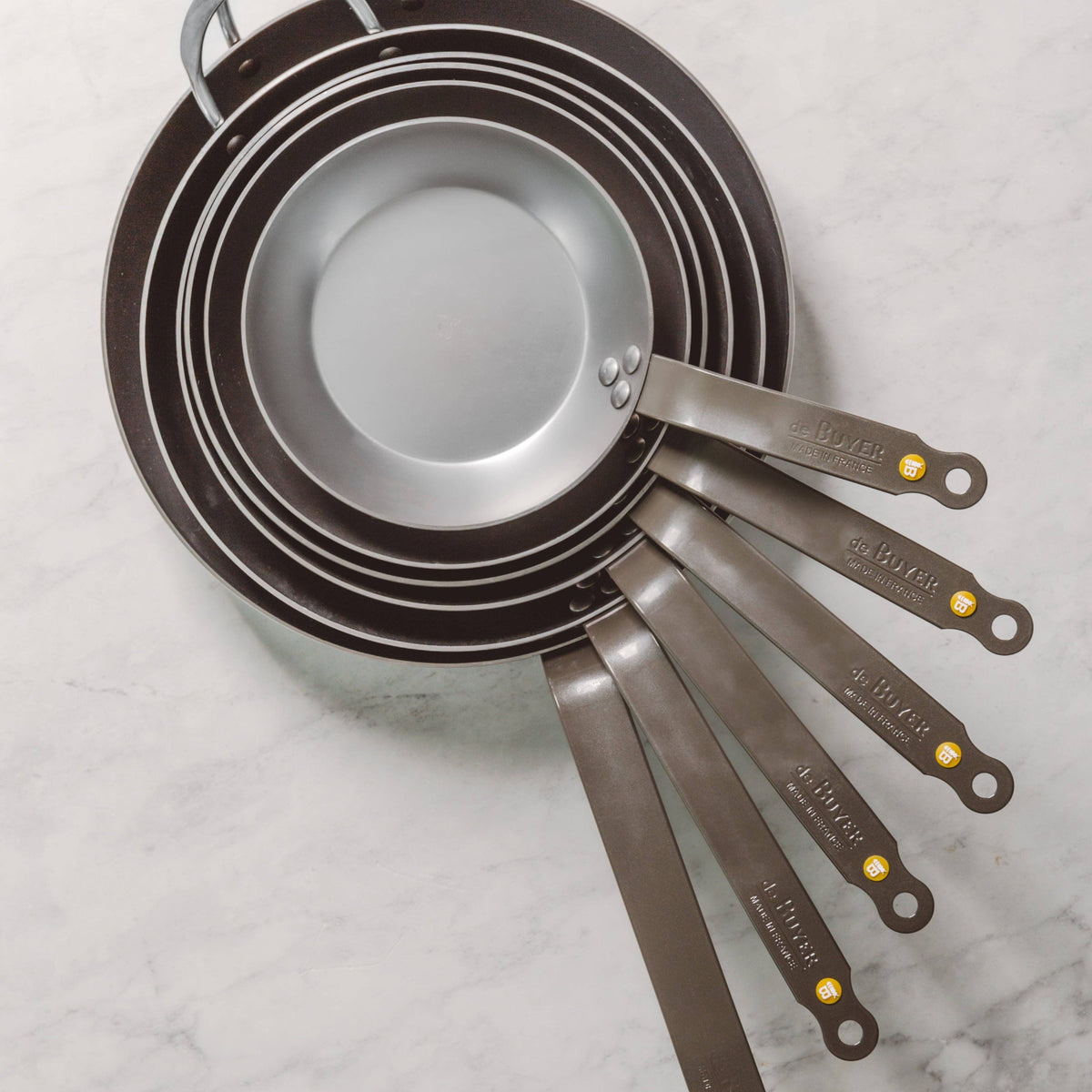 The de Buyer MINERAL skillet collection.