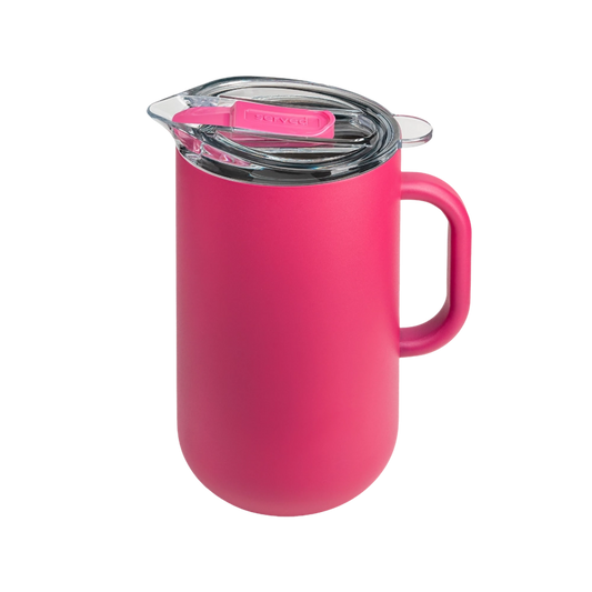 Buy 1 (one) watermelon pink insulated serving pitcher.